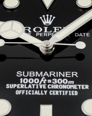 Replica ROLEX WALL CLOCK – SUBMARINER BLACK Close-Up Focus