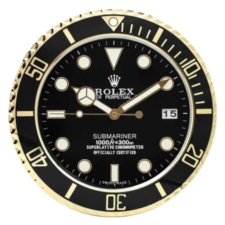 ROLEX WALL CLOCK – SUBMARINER GOLD 2