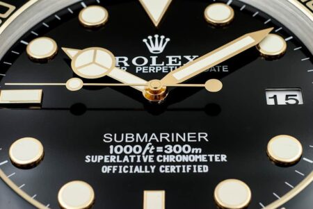 ROLEX WALL CLOCK – SUBMARINER GOLD 5