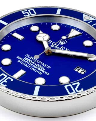 ROLEX WALL CLOCK – SUBMARINER VIVID BLUE DIAL 2