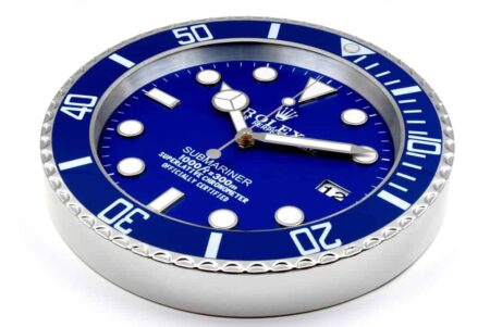 ROLEX WALL CLOCK – SUBMARINER VIVID BLUE DIAL 2