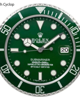 ROLEX WALL CLOCK – SUBMARINER ‘HULK‘ EDITION 2