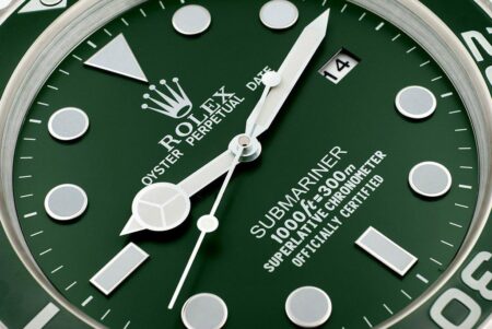 ROLEX WALL CLOCK – SUBMARINER ‘HULK‘ EDITION 6