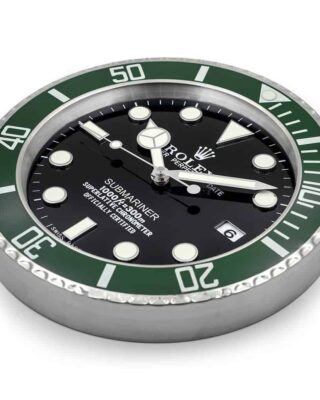 Replica ROLEX WALL CLOCK – SUBMARINER ‘STARBUCK‘ Close-Up Focus