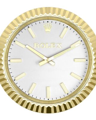 ROLEX WALL CLOCK – WIMBLEDON OYSTER DATEJUST GOLD 2