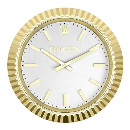 ROLEX WALL CLOCK – WIMBLEDON OYSTER DATEJUST GOLD 2