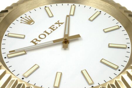 ROLEX WALL CLOCK – WIMBLEDON OYSTER DATEJUST GOLD 4