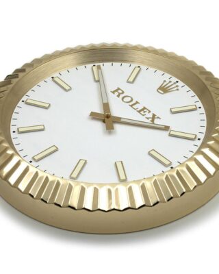 Replica ROLEX WALL CLOCK – WIMBLEDON OYSTER DATEJUST GOLD Design Element