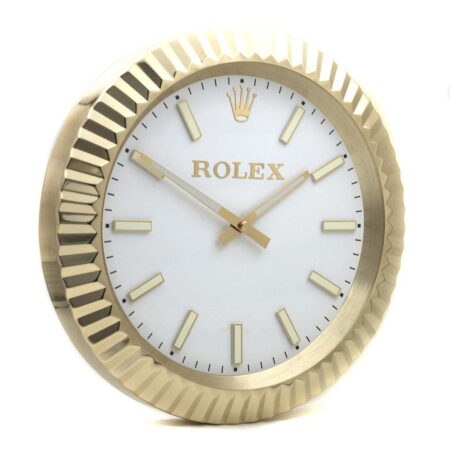 ROLEX WALL CLOCK – WIMBLEDON OYSTER DATEJUST GOLD