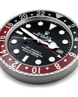 Replica ROLEX WALL CLOCK – “XL” GMT MASTER II Angle Detail
