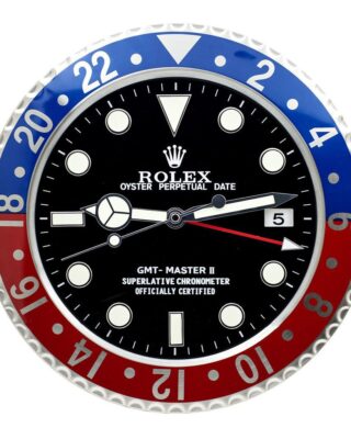 Replica ROLEX WALL CLOCK – “XL” GMT MASTER II Angle Detail