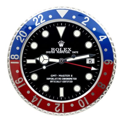 Replica ROLEX WALL CLOCK – “XL” GMT MASTER II Angle Detail