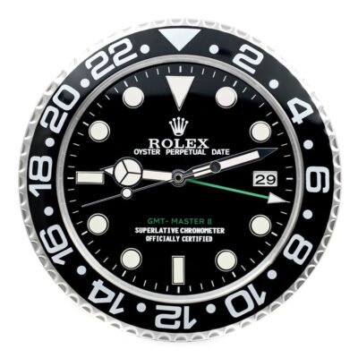 Replica ROLEX WALL CLOCK – “XL” GMT MASTER II Perspective View
