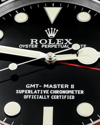 Replica ROLEX WALL CLOCK – “XL” GMT MASTER II Close-Up Focus