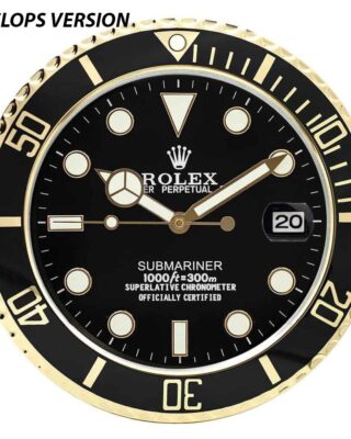 ROLEX WALL CLOCK – “XL” SUBMARINER 2