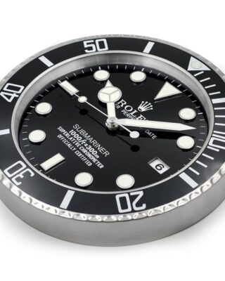 Replica ROLEX WALL CLOCK – “XL” SUBMARINER Angle Detail