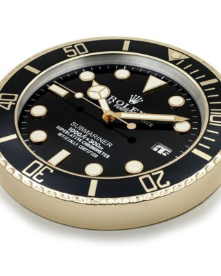 Replica ROLEX WALL CLOCK – “XL” SUBMARINER Angle Detail