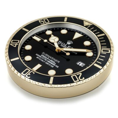 Replica ROLEX WALL CLOCK – “XL” SUBMARINER Angle Detail