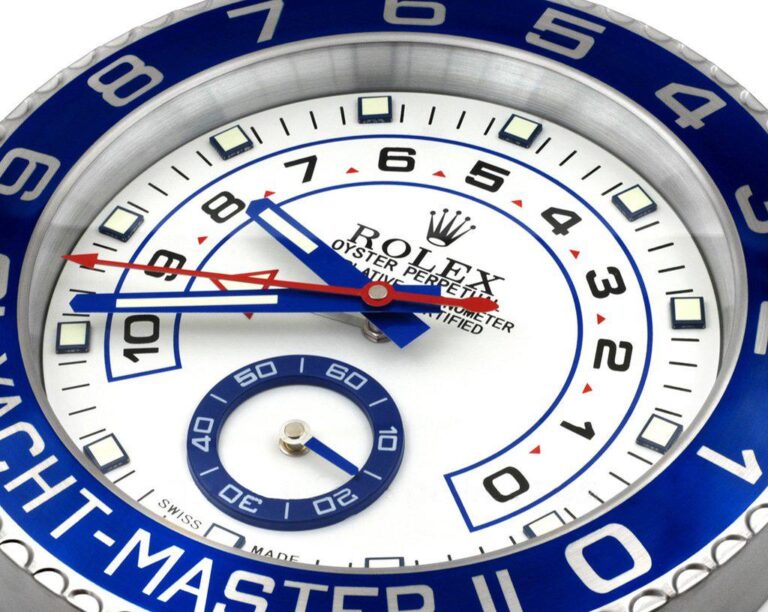 Replica ROLEX WALL CLOCK – YATCHMASTER II Close-Up Focus