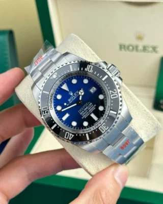 Replica Rolex Deepsea James Cameron Dial Black Bezel Oyster Bracelet
