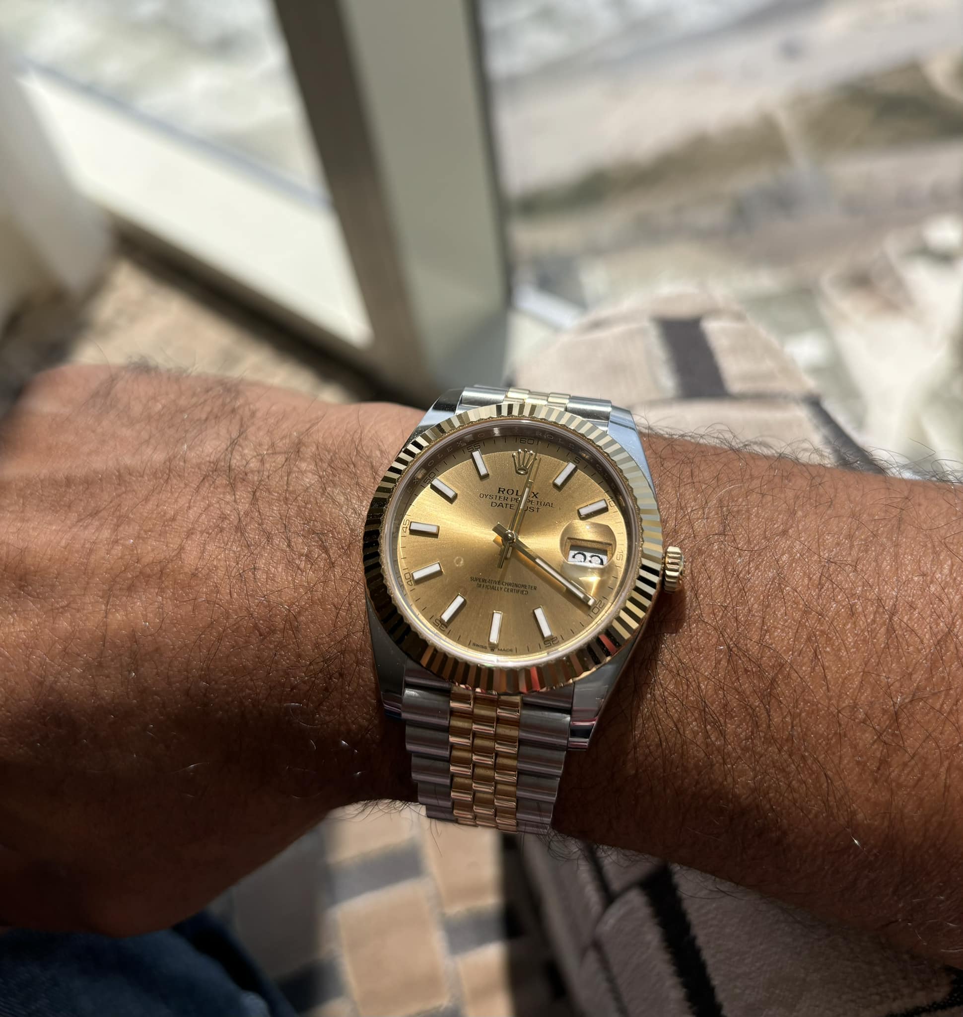 Rolex Datejust II 41mm Champagne Dial 126333 photo review