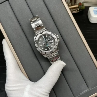 Superclone Rolex Yacht-Master Rhodium Dial 126622 Perspective View