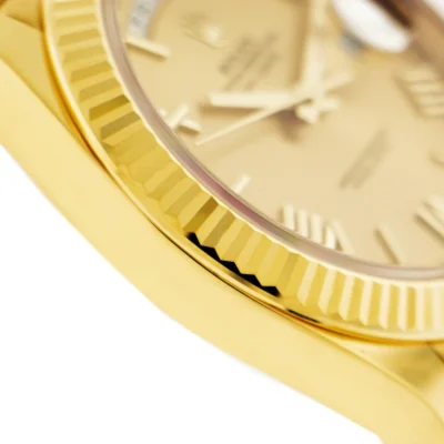 Superclone Rolex Day-Date Roman Champagne Dial 228238 Profile Shot