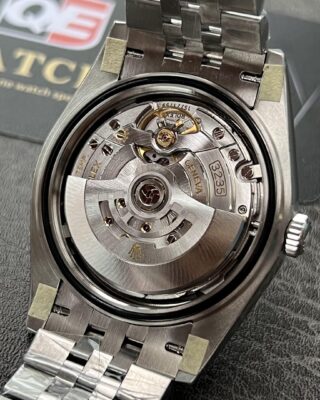 Superclone Rolex Datejust Rhodium Dial 126334 Jubilee Alternate Angle