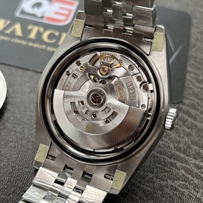 Superclone Rolex Datejust Rhodium Dial 126334 Jubilee Alternate Angle