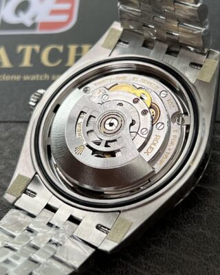 Superclone Rolex Datejust Rhodium Dial 126334 Jubilee Style Perspective