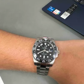 Superclone Rolex GMT-Master II 40mm Black Dial 116710