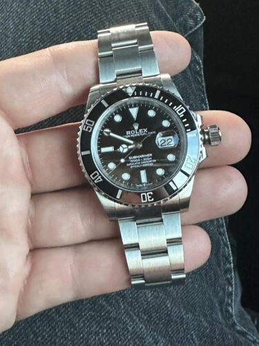 Click to view full screen Superclone Rolex Submariner Black Dial 126610LN photo review