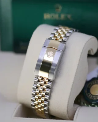 Replica Rolex Datejust II Champagne Dial 126333 Close-Up Focus