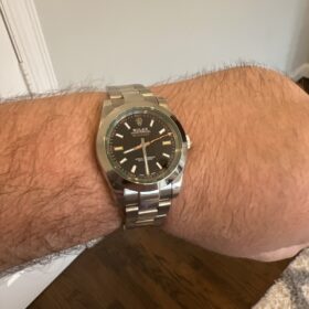 Rolex Milgauss 40mm Black Dial 116400GV