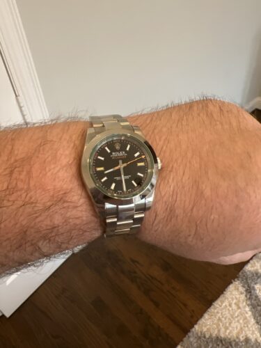 Rolex Milgauss 40mm Black Dial 116400 GV photo review