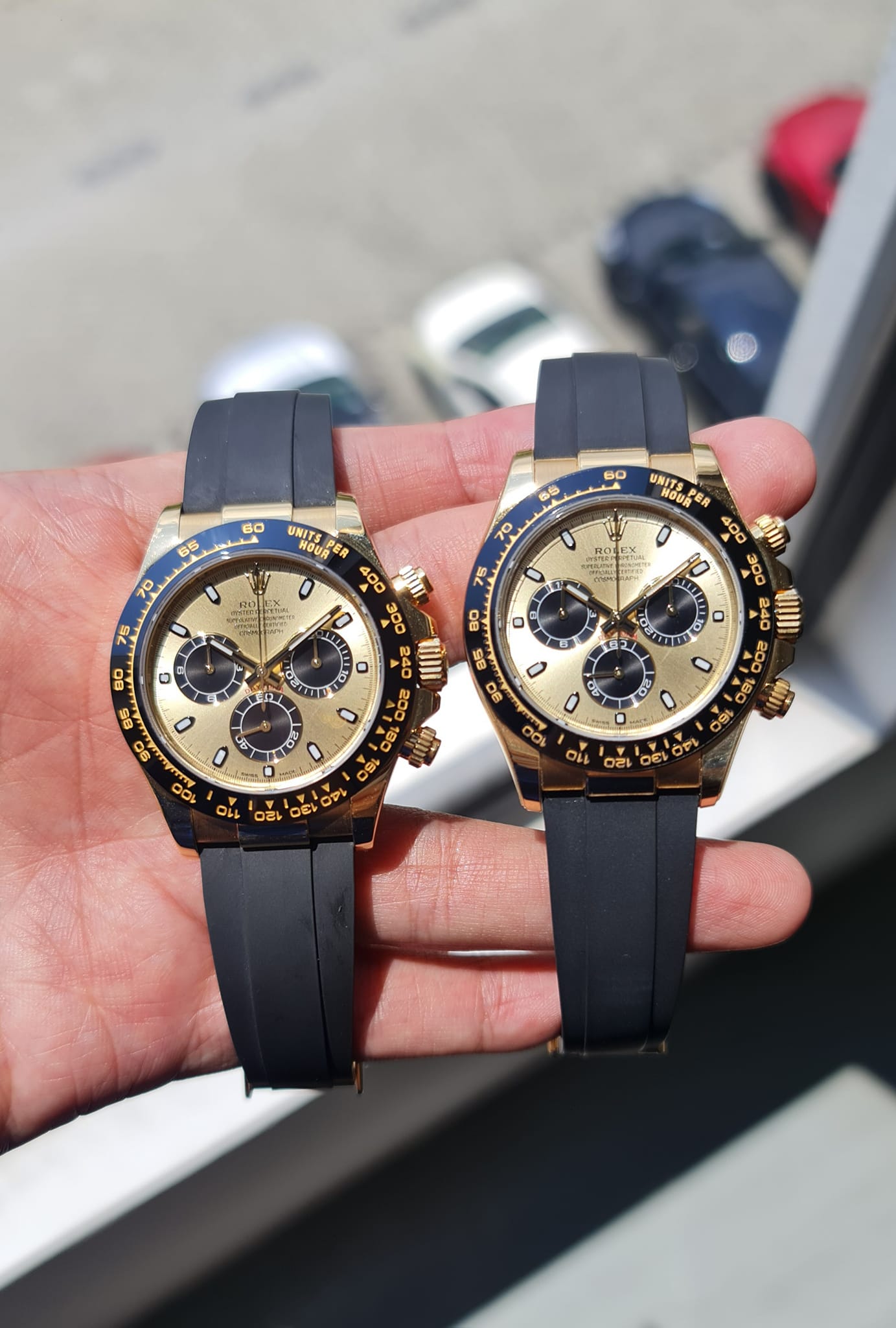 Superclone Rolex Daytona 40 mm Golden Dial 126518LN "Pikachu" photo review