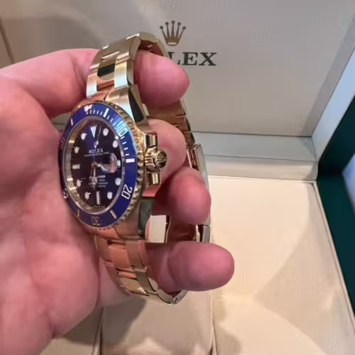 Rolex Submariner Blue Dial 116619LB "Smurf" photo review