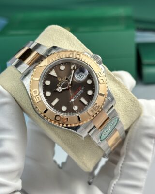 Replica Rolex Yacht-Master Chocolate Dial 126621 Profile Shot