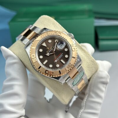 Replica Rolex Yacht-Master Chocolate Dial 126621 Profile Shot