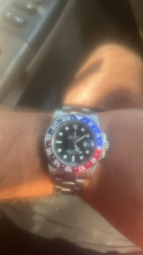 Click to view full screen Rolex GMT-Master II 126710BLRO "Pepsi" Oyster photo review