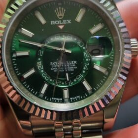 Superclone Rolex Sky-Dweller 42 mm Mint green Dial 336934 Jubilee photo review