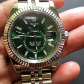 Superclone Rolex Sky-Dweller 42 mm Mint green Dial 336934 Jubilee photo review