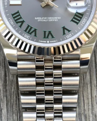 Superclone Rolex Datejust Rhodium Dial 126334 