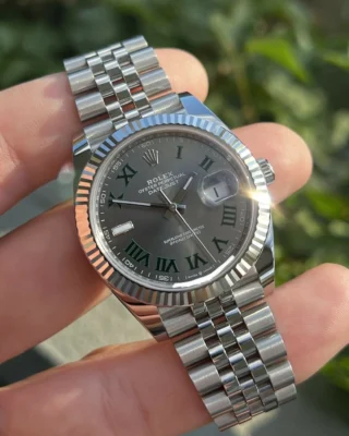 Superclone Rolex Datejust Rhodium Dial 126334 