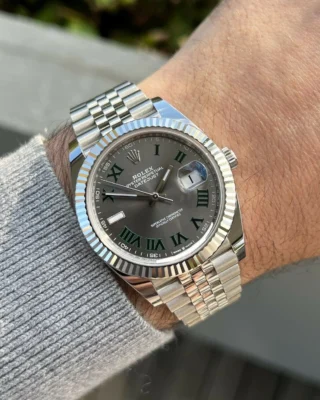 Superclone Rolex Datejust Rhodium Dial 126334 