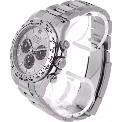 Superclone Rolex Daytona Silver Dial 116509 Angle Detail