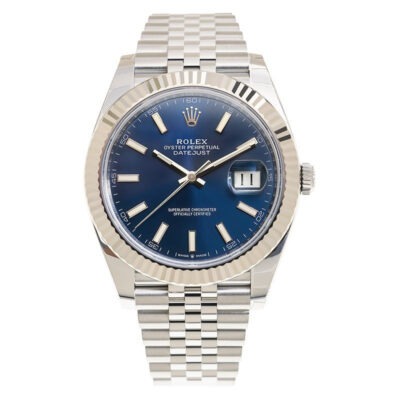 Replica Rolex Datejust Blue Dial 126334 Jubilee