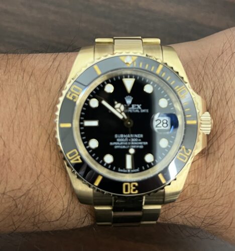 Rolex Submariner 40mm Black Dial 116618LN photo review