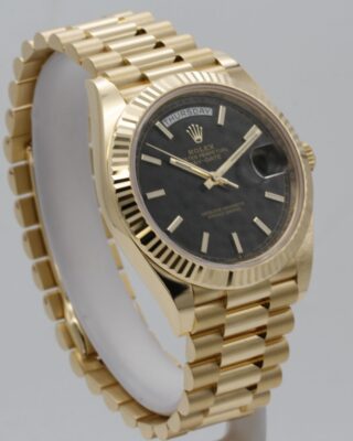 Superclone Rolex Day-Date Black Dial 228238 Feature Highlight