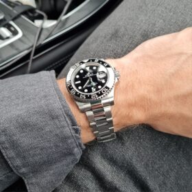 Superclone Rolex GMT-Master II 40mm Black Dial 116710